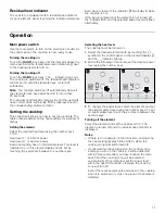 Preview for 11 page of Bosch NIT8666SUC Use And Care Manual