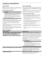 Preview for 63 page of Bosch NIT8666SUC Use And Care Manual