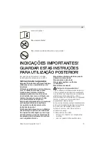 Preview for 34 page of Bosch PFP5230 Operating Instructions Manual