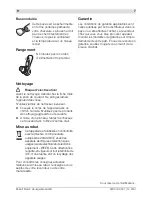 Preview for 7 page of Bosch PHD21 Series Operating Instructions Manual