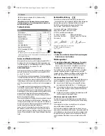 Preview for 8 page of Bosch PHO 1 Manual