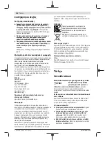 Preview for 114 page of Bosch Professional GBH 18V-36 C Original Instructions Manual