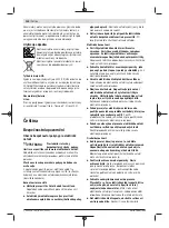 Preview for 134 page of Bosch Professional GBH 18V-36 C Original Instructions Manual