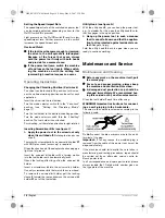 Preview for 18 page of Bosch Professional GBH 2-26 DBR Operating Instructions Manual