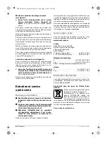 Preview for 26 page of Bosch Professional GBH 2-26 DBR Operating Instructions Manual