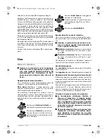 Preview for 47 page of Bosch Professional GBH 2-26 DBR Operating Instructions Manual