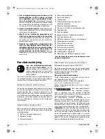 Preview for 51 page of Bosch Professional GBH 2-26 DBR Operating Instructions Manual