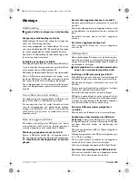 Preview for 65 page of Bosch Professional GBH 2-26 DBR Operating Instructions Manual