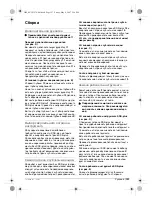 Preview for 127 page of Bosch Professional GBH 2-26 DBR Operating Instructions Manual