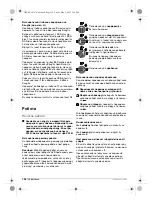 Preview for 136 page of Bosch Professional GBH 2-26 DBR Operating Instructions Manual