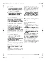 Preview for 137 page of Bosch Professional GBH 2-26 DBR Operating Instructions Manual