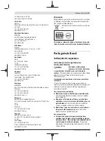 Preview for 37 page of Bosch Professional GBL 800E Original Instructions Manual