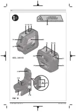 Preview for 3 page of Bosch Professional GCL 2-50 G Original Instructions Manual