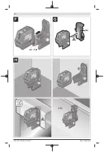 Preview for 5 page of Bosch Professional GCL 2-50 G Original Instructions Manual