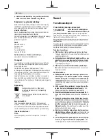 Preview for 62 page of Bosch Professional GDS 18V-EC 250 Original Instructions Manual