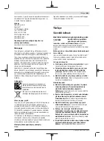 Preview for 141 page of Bosch Professional GWX 18V-8 Original Instructions Manual