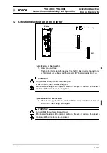 Preview for 98 page of Bosch PSG 3000 Series Instructions For Assembly And Operation Manual