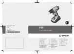 Bosch PSR 14,4 LI Original Instructions Manual preview