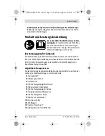 Preview for 13 page of Bosch PSR Select Original Instructions Manual