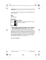 Preview for 56 page of Bosch PSR Select Original Instructions Manual