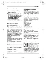 Preview for 257 page of Bosch PTS 10 Original Instructions Manual