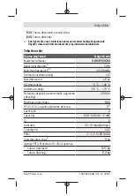 Preview for 111 page of Bosch Quigo Green Original Instructions Manual