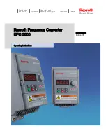 Preview for 1 page of Bosch Rexroth EFC 3600 Operating Instructions Manual