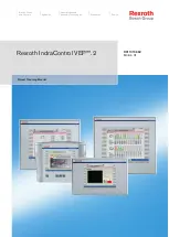 Bosch Rexroth IndraControl VEH 30.1 Project Planning Manual preview