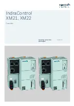 Bosch Rexroth IndraControl XM21 Operating Instructions Manual preview