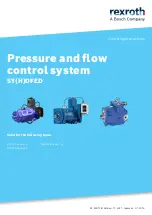 Bosch rexroth SYDFED 1X Series Manual preview