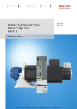 Bosch Rexroth Sytronix MPA01 Operating Instructions Manual preview