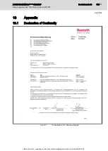 Preview for 121 page of Bosch Rexroth Sytronix MPA01 Operating Instructions Manual