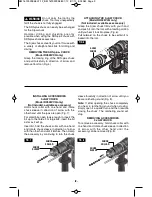 Preview for 9 page of Bosch RH328VC Operating/Safety Instructions Manual