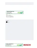 Preview for 4 page of Bosch segmil D7044M Installation Instructions