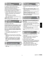 Preview for 95 page of Bosch sensixx B20L Series Operatinginstructions And Maintenance