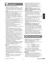 Preview for 97 page of Bosch Sensixx B22L Operating Instructions Manual