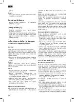 Preview for 74 page of Bosch Sensixx B25L Operating Instructions Manual