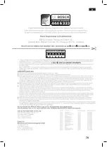 Preview for 79 page of Bosch Sensixx B25L Operating Instructions Manual