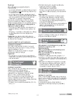 Preview for 97 page of Bosch Sensixx B35L Operating Instructions Manual