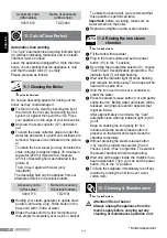 Preview for 20 page of Bosch Sensixx DS38 i-Temp / Hygiene Operating Instructions Manual