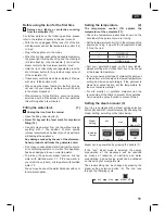 Preview for 11 page of Bosch SENSORSTEAM TDS12 SERIES Operating Instructions Manual