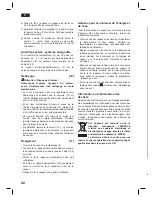 Preview for 20 page of Bosch SENSORSTEAM TDS12 SERIES Operating Instructions Manual