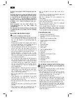 Preview for 40 page of Bosch SENSORSTEAM TDS12 SERIES Operating Instructions Manual