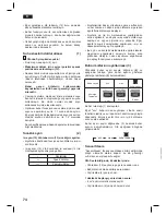 Preview for 74 page of Bosch SENSORSTEAM TDS12 SERIES Operating Instructions Manual