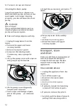 Preview for 52 page of Bosch SGS4HTI33E User Manual