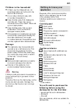 Preview for 5 page of Bosch SGS55E82EU Instructions For Use Manual