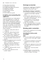 Preview for 12 page of Bosch SGV2HAX02G User Manual