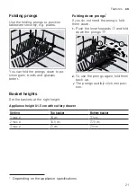 Preview for 21 page of Bosch SGV2HVX20E User Manual