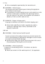 Preview for 6 page of Bosch SGV2ITX22E User Manual