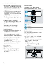 Preview for 36 page of Bosch SGV2ITX22E User Manual